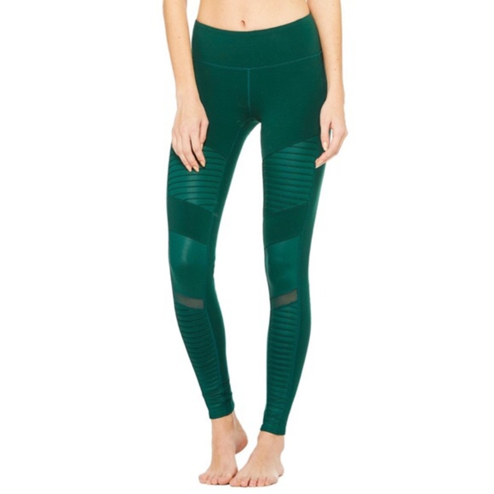 ALO Moto Evermint Leggings